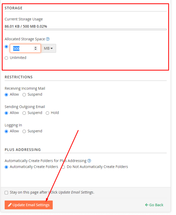 how-to-adjust-email-quota-cpanel